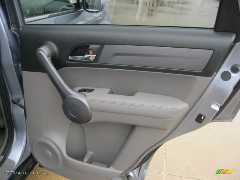 2008 CR-V EX-L - Glacier Blue Metallic / Gray photo #34