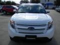 2012 White Platinum Tri-Coat Ford Explorer Limited  photo #2