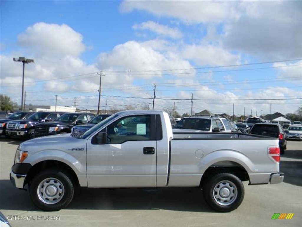 Ingot Silver Metallic 2012 Ford F150 XL Regular Cab Exterior Photo #59788337
