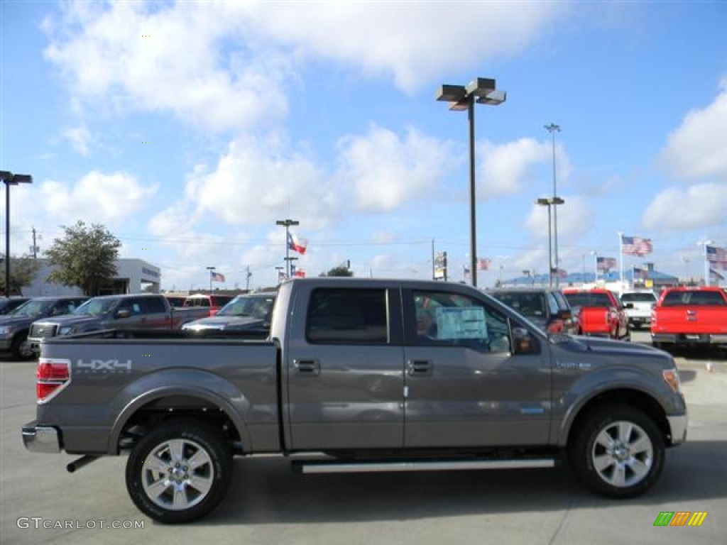 Sterling Gray Metallic 2012 Ford F150 Lariat SuperCrew 4x4 Exterior Photo #59788532