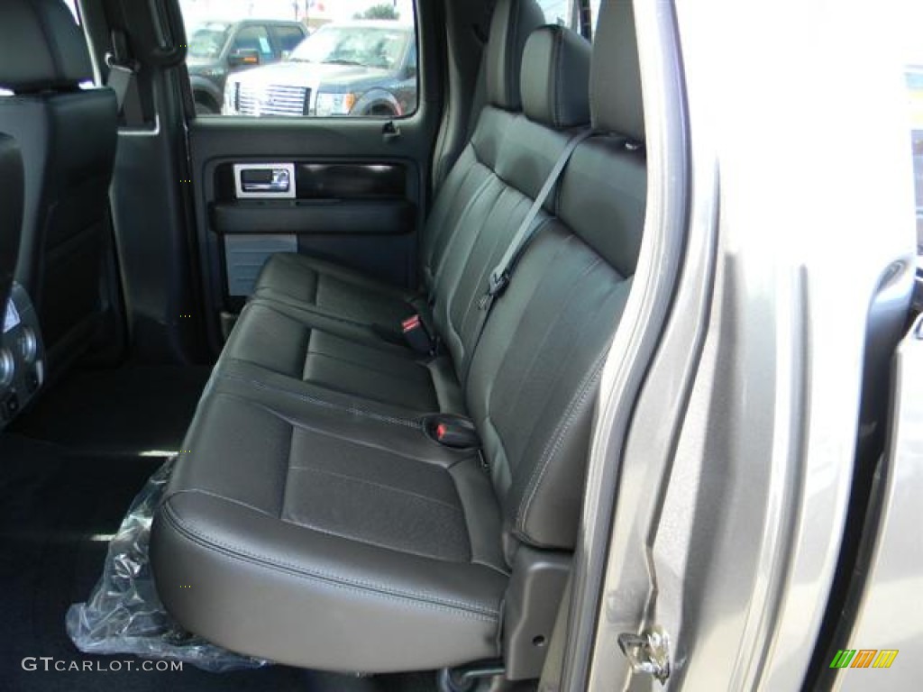 Black Interior 2012 Ford F150 FX2 SuperCrew Photo #59788739