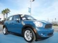 2011 Surf Blue Mini Cooper Countryman  photo #7