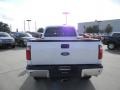 2012 White Platinum Metallic Tri-Coat Ford F350 Super Duty Lariat Crew Cab 4x4  photo #6