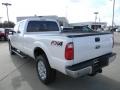 2012 White Platinum Metallic Tri-Coat Ford F350 Super Duty Lariat Crew Cab 4x4  photo #7