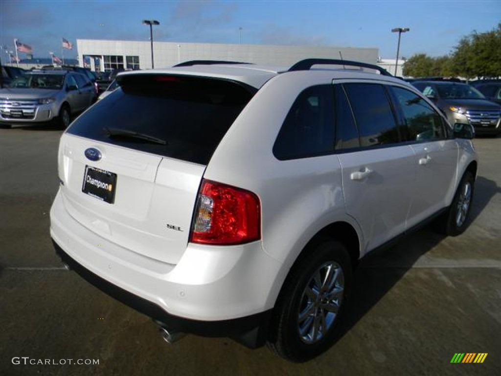 2012 Edge SEL - White Platinum Metallic Tri-Coat / Medium Light Stone photo #5