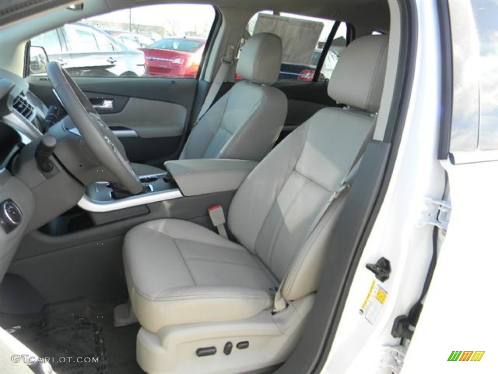 2012 Edge SEL - White Platinum Metallic Tri-Coat / Medium Light Stone photo #11