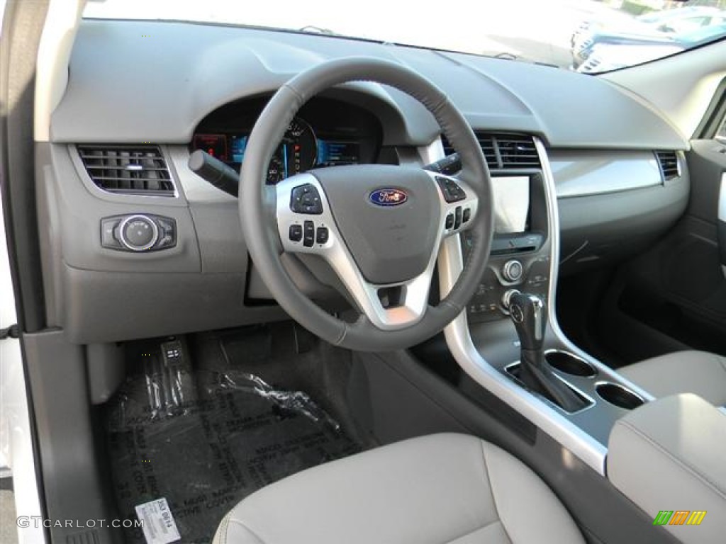 2012 Edge SEL - White Platinum Metallic Tri-Coat / Medium Light Stone photo #12
