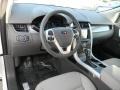 2012 White Platinum Metallic Tri-Coat Ford Edge SEL  photo #12