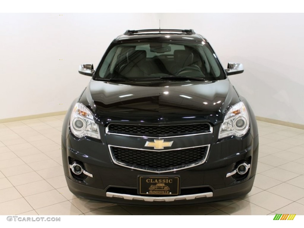 2011 Equinox LTZ - Black Granite Metallic / Jet Black photo #2