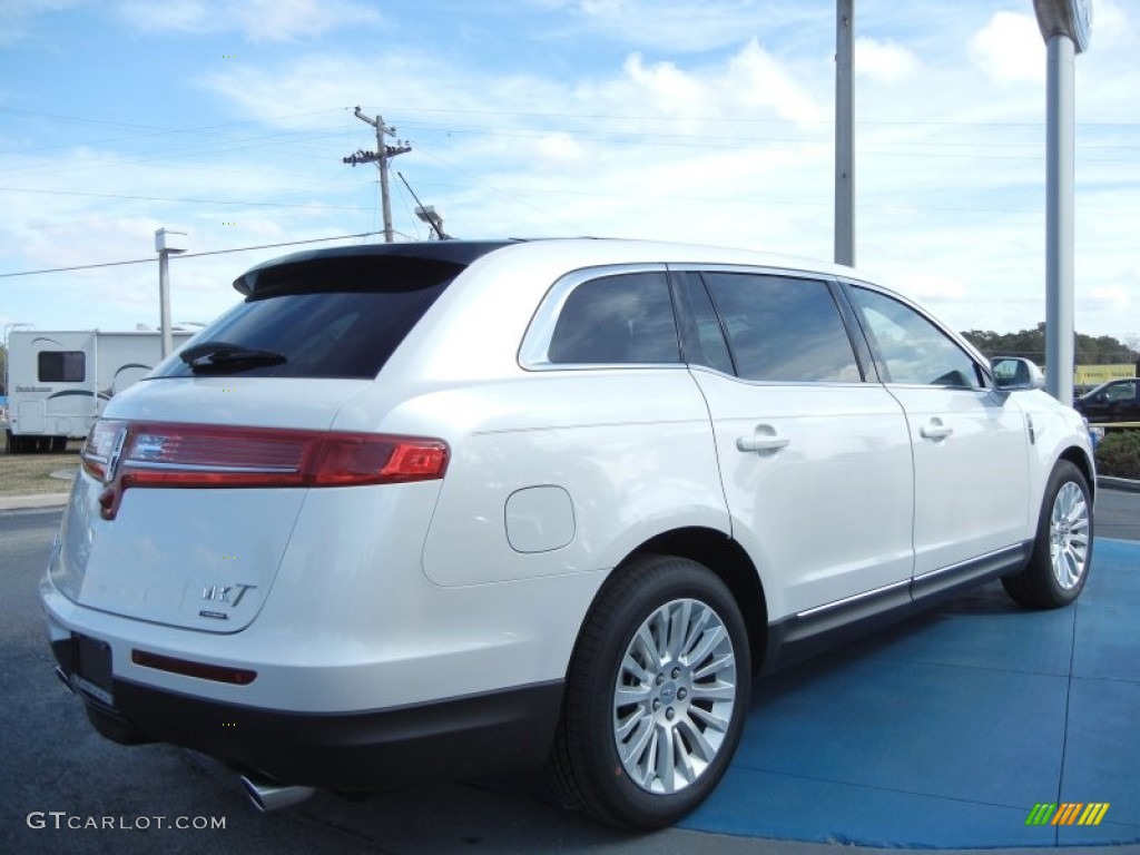 White Platinum Metallic Tri-Coat 2012 Lincoln MKT EcoBoost AWD Exterior Photo #59790134