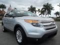 2011 Ingot Silver Metallic Ford Explorer XLT  photo #2