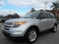 2011 Ingot Silver Metallic Ford Explorer XLT  photo #13