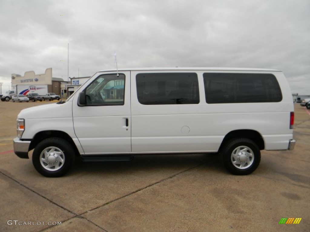Oxford White 2011 Ford E Series Van E350 XLT Passenger Exterior Photo #59791223