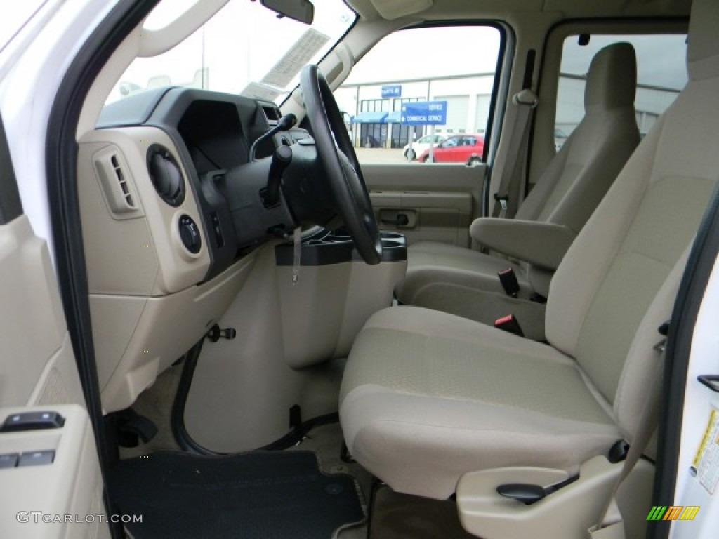 Medium Pebble Interior 2011 Ford E Series Van E350 XLT Passenger Photo #59791241