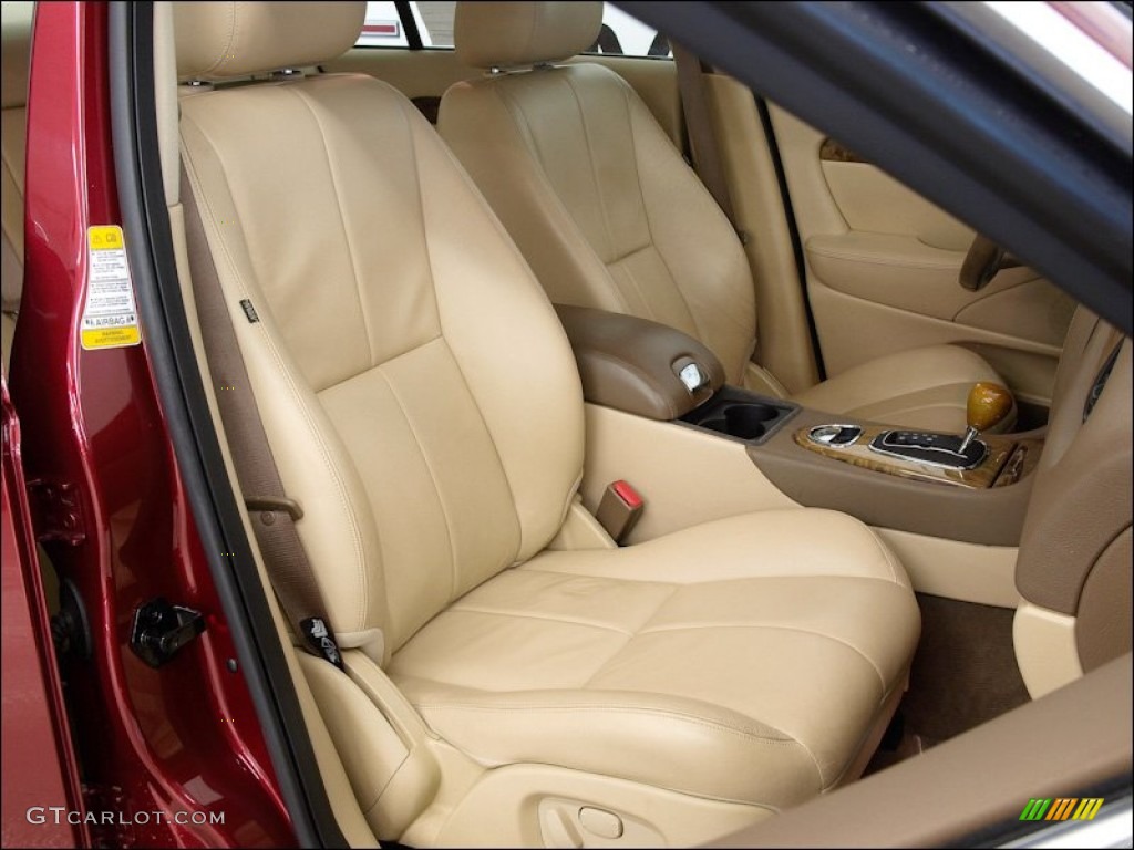 2005 S-Type 3.0 - Radiance Red Metallic / Champagne photo #20