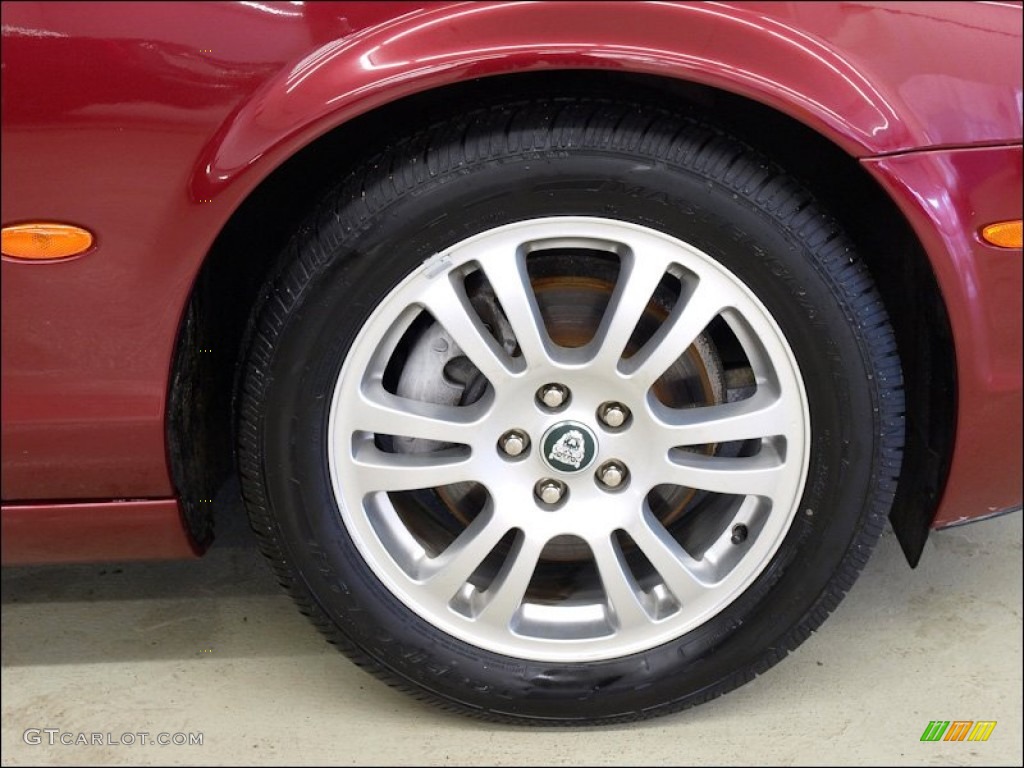 2005 S-Type 3.0 - Radiance Red Metallic / Champagne photo #24