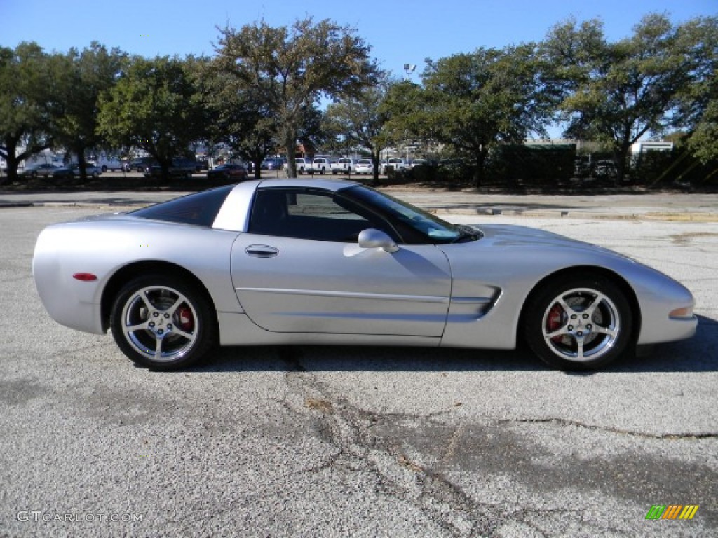Quicksilver Metallic 2003 Chevrolet Corvette Coupe Exterior Photo #59791841