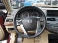 2008 Basque Red Pearl Honda Accord EX-L V6 Sedan  photo #16