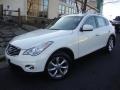 2008 Moonlight White Infiniti EX 35 AWD  photo #2