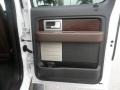 Sienna Brown Leather/Black Door Panel Photo for 2010 Ford F150 #59793935