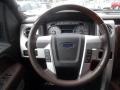 Sienna Brown Leather/Black Steering Wheel Photo for 2010 Ford F150 #59793986