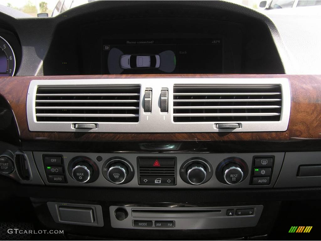 2006 7 Series 750Li Sedan - Black Sapphire Metallic / Black/Black photo #25