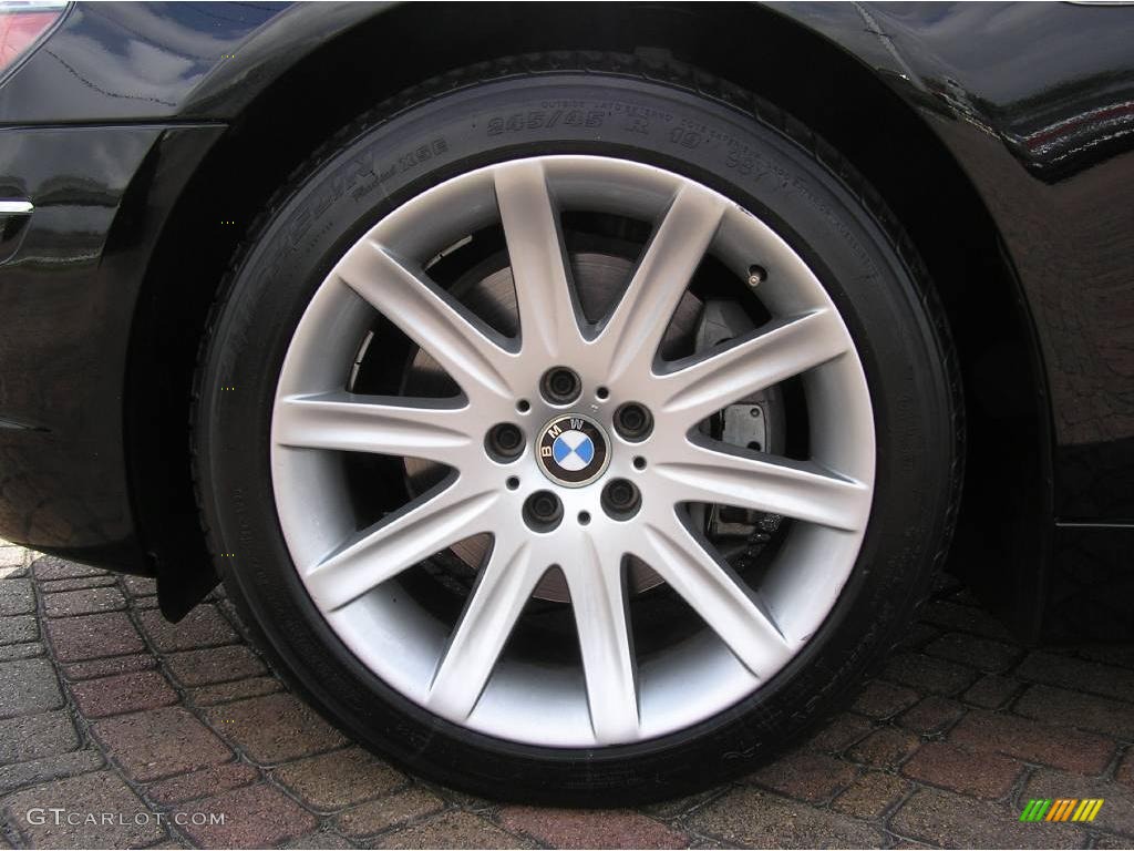 2006 7 Series 750Li Sedan - Black Sapphire Metallic / Black/Black photo #28