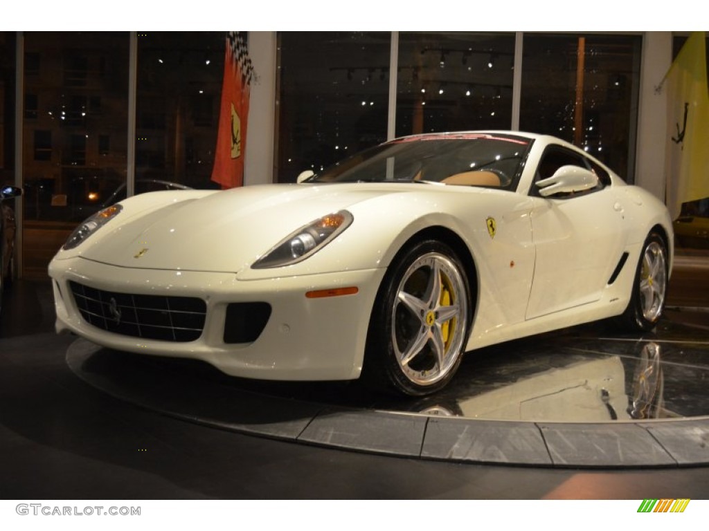 Bianco Avus 2010 Ferrari 599 GTB Fiorano F1A Exterior Photo #59795498
