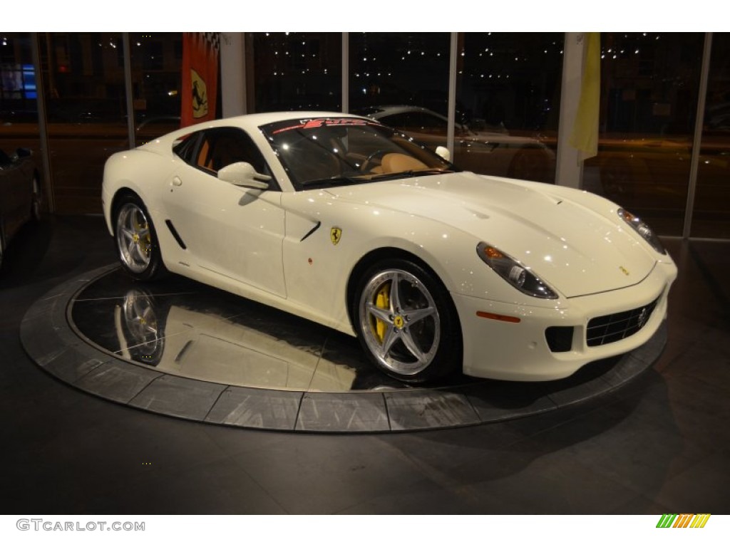Bianco Avus 2010 Ferrari 599 GTB Fiorano F1A Exterior Photo #59795531