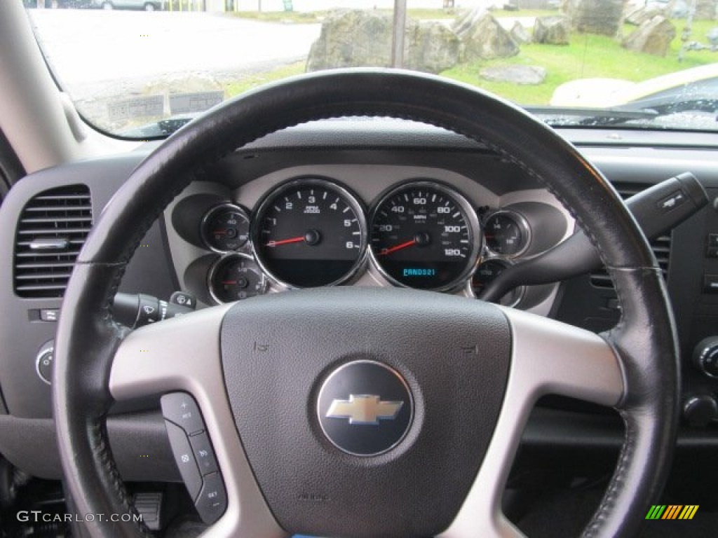 2008 Silverado 1500 LT Extended Cab 4x4 - Black / Ebony photo #23