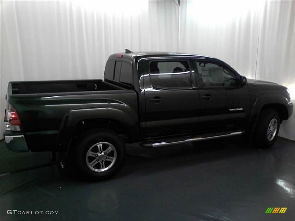2012 Tacoma V6 Double Cab 4x4 - Magnetic Gray Mica / Sand Beige photo #4