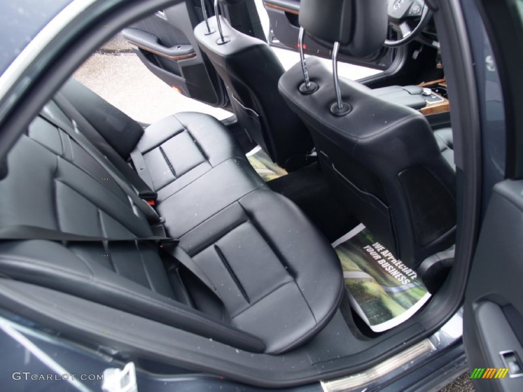 2011 E 350 4Matic Sedan - Steel Grey Metallic / Black photo #15