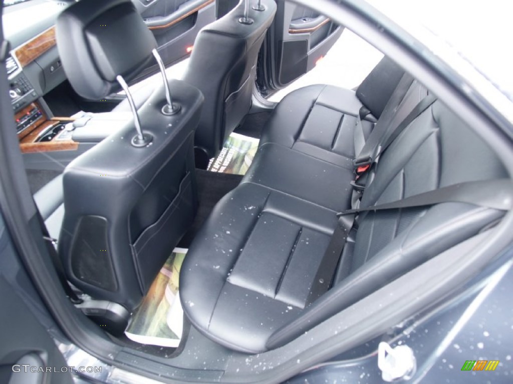 2011 E 350 4Matic Sedan - Steel Grey Metallic / Black photo #17