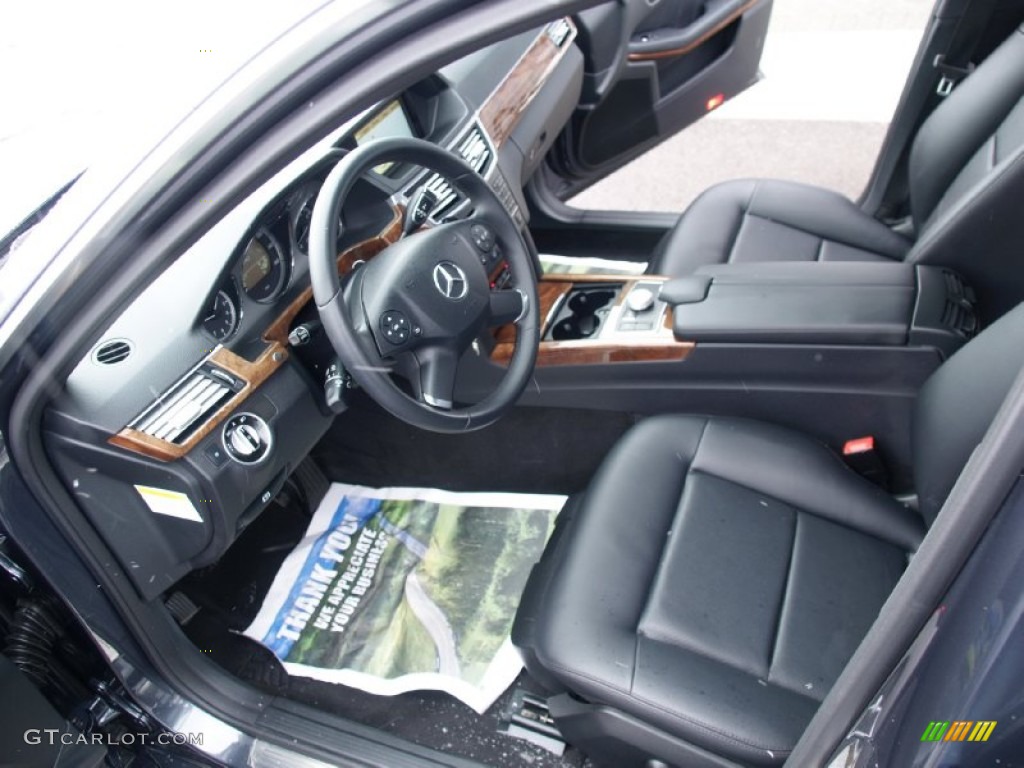 2011 E 350 4Matic Sedan - Steel Grey Metallic / Black photo #18