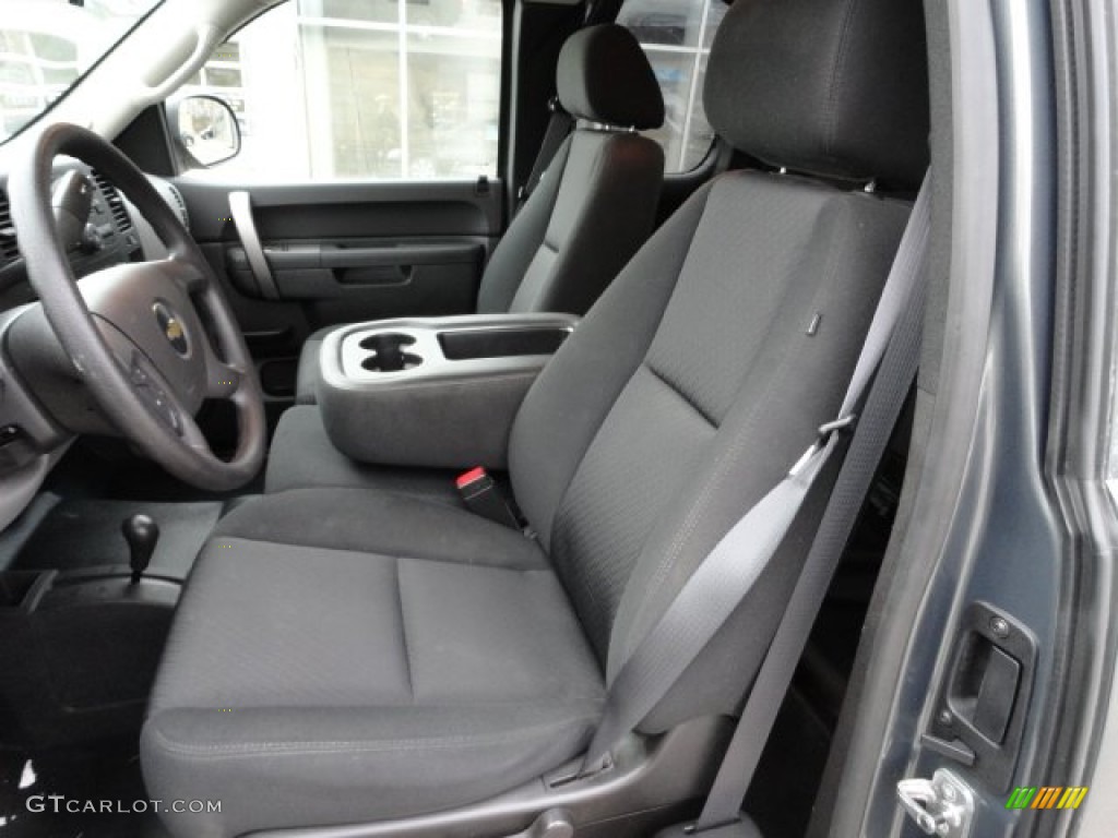 Dark Titanium Interior 2011 Chevrolet Silverado 1500 LS Extended Cab 4x4 Photo #59798600