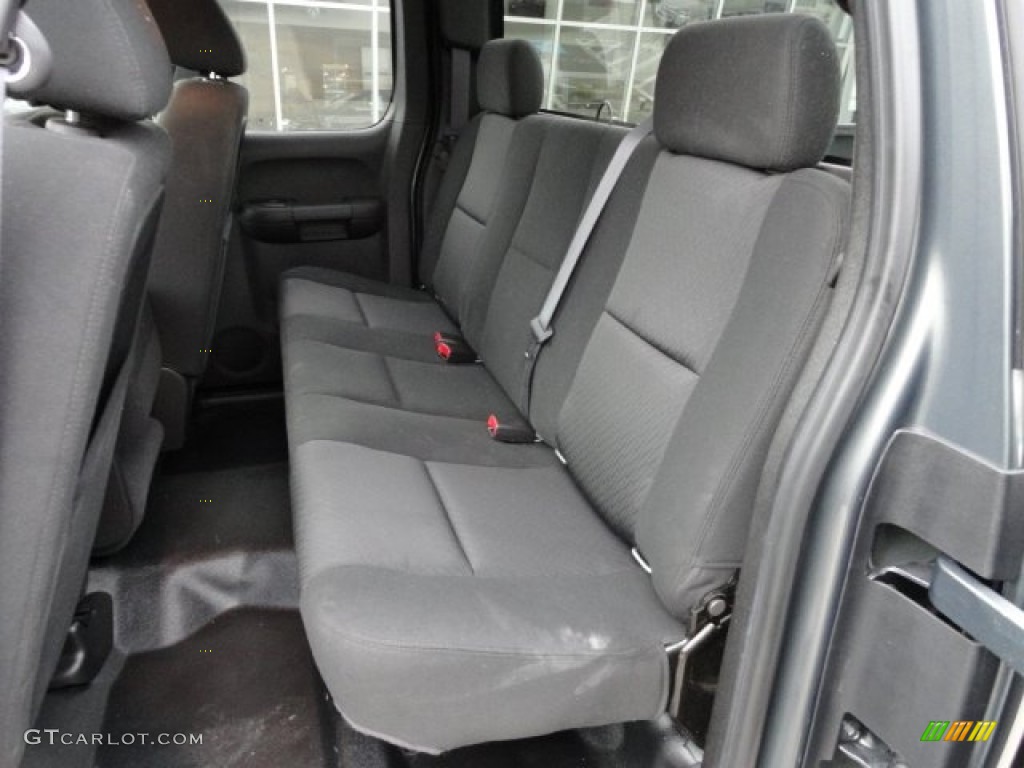Dark Titanium Interior 2011 Chevrolet Silverado 1500 LS Extended Cab 4x4 Photo #59798612