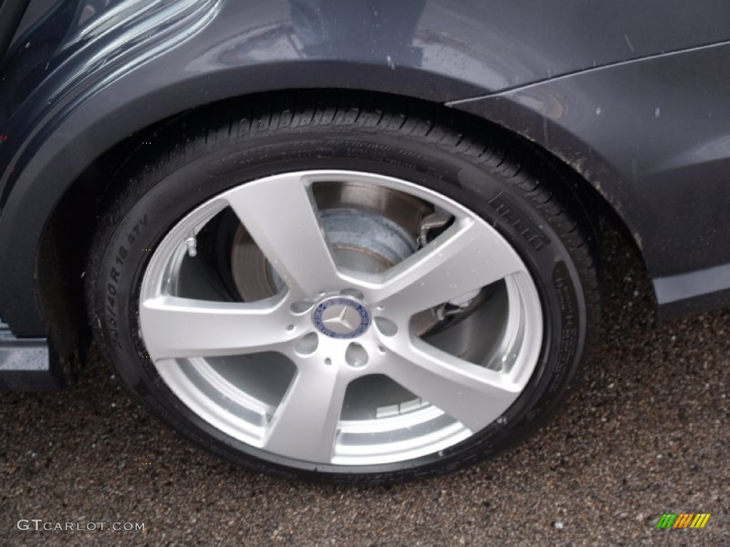 2011 E 350 4Matic Sedan - Steel Grey Metallic / Black photo #26