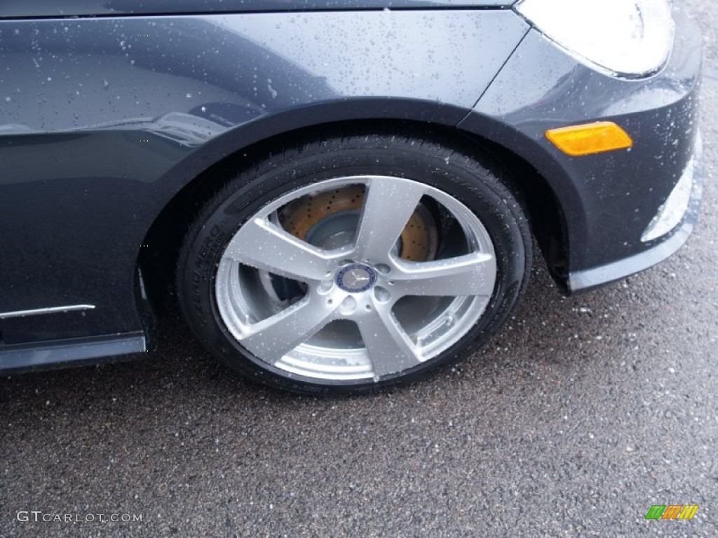 2011 E 350 4Matic Sedan - Steel Grey Metallic / Black photo #28