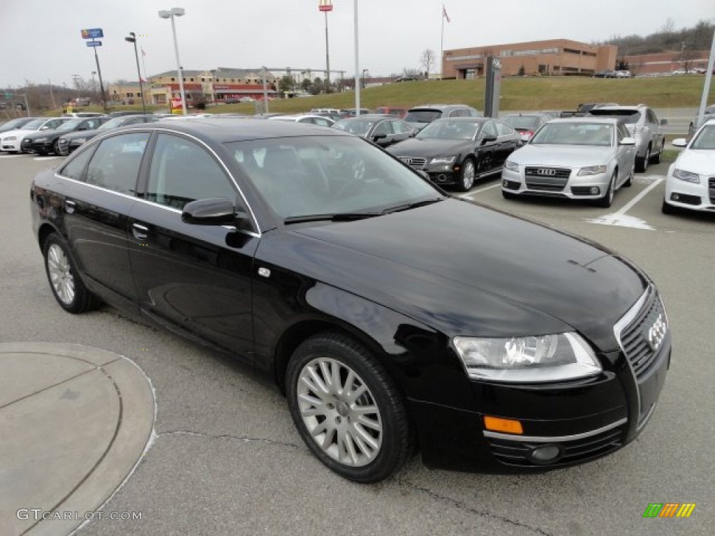Brilliant Black 2007 Audi A6 3.2 quattro Sedan Exterior Photo #59798796
