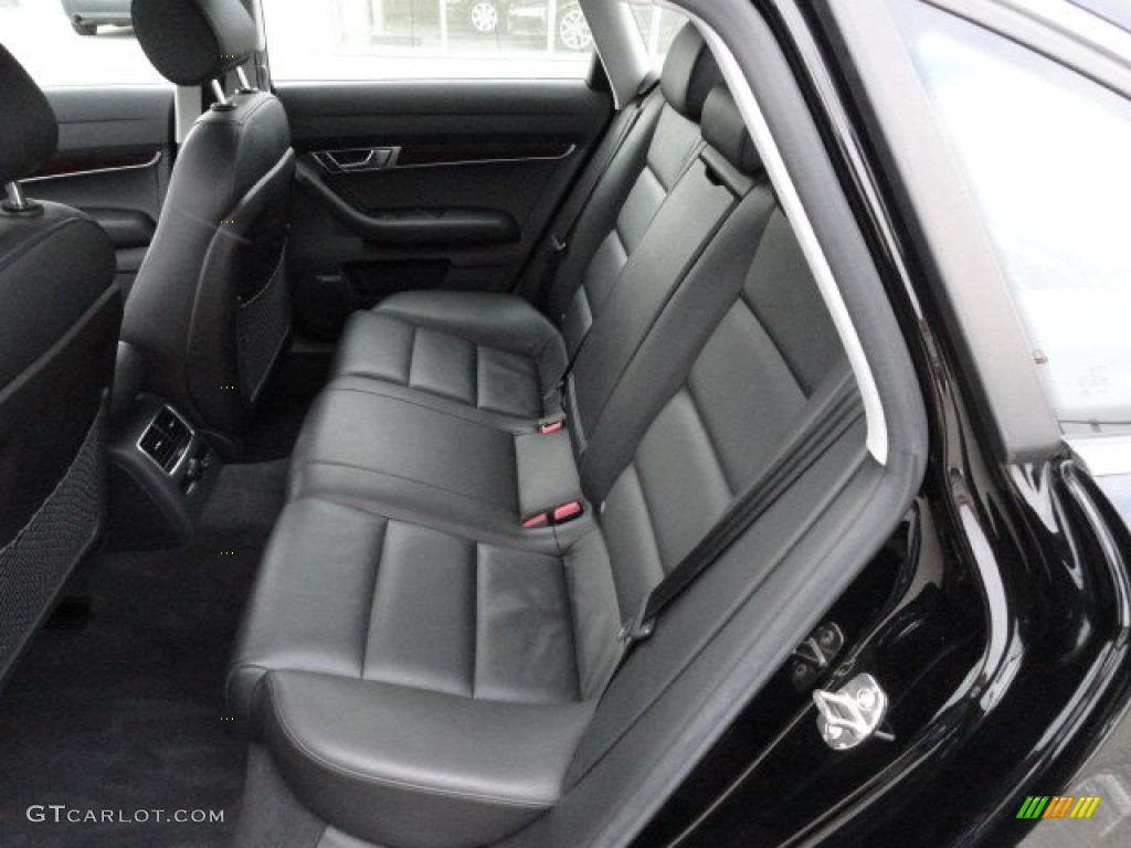 2007 Audi A6 3.2 quattro Sedan Rear Seat Photo #59798838