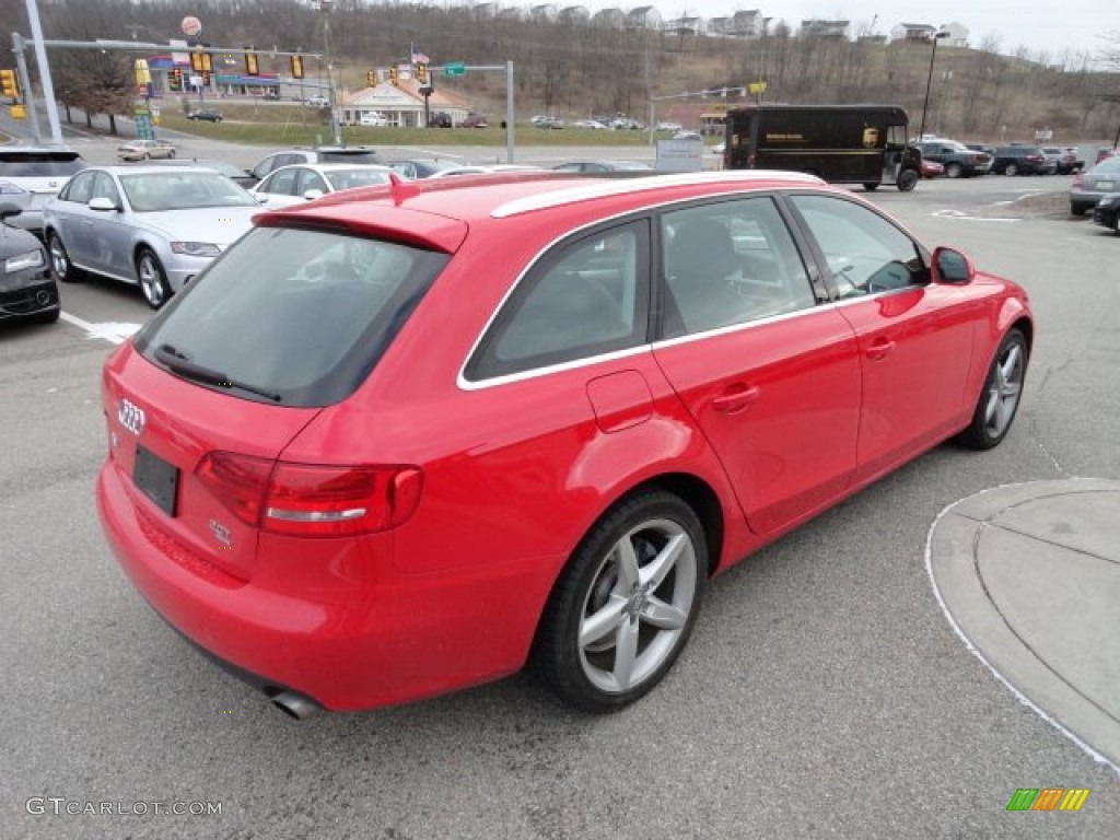 Brilliant Red 2009 Audi A4 2.0T quattro Avant Exterior Photo #59799002