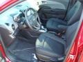 Jet Black/Dark Titanium 2012 Chevrolet Sonic LTZ Hatch Interior Color