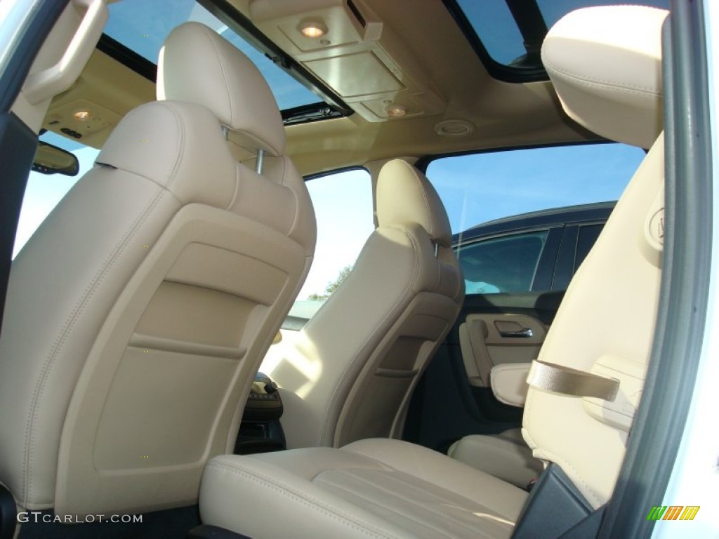 Cashmere/Ebony Interior 2012 Chevrolet Traverse LTZ AWD Photo #59800404