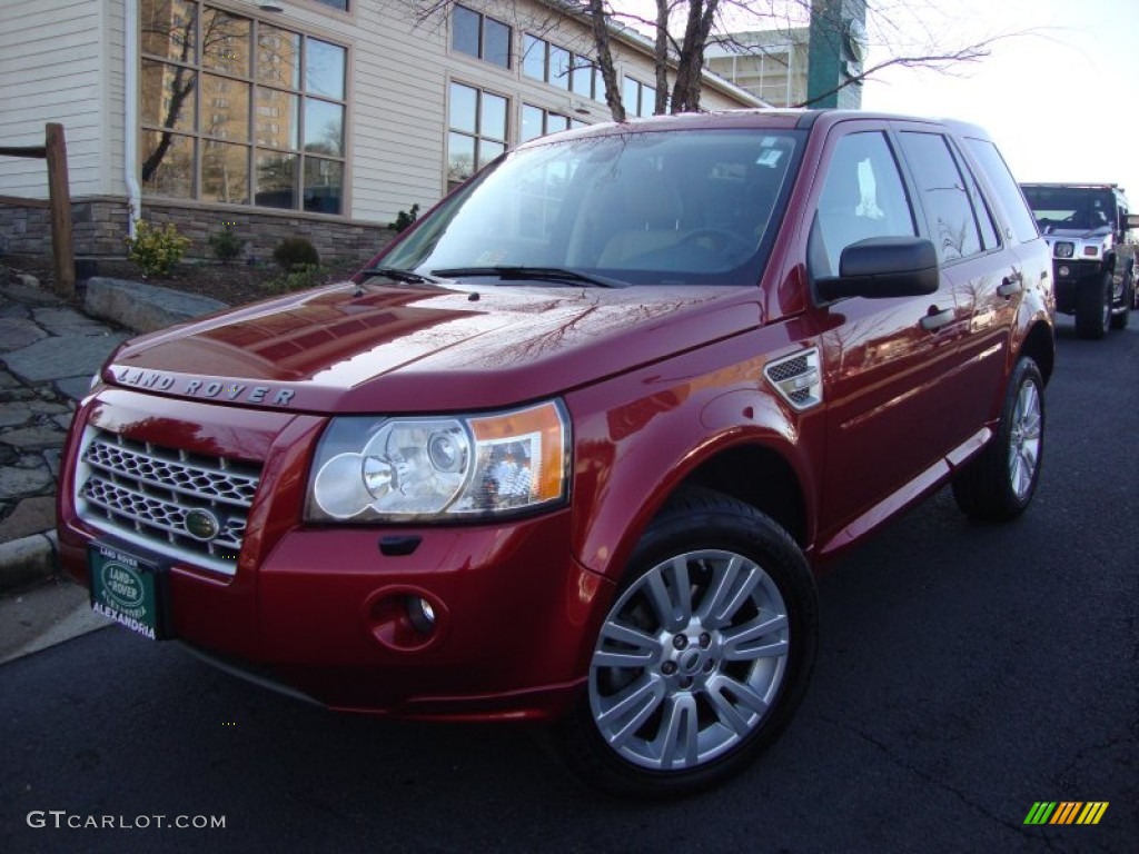 Rimini Red Metallic 2009 Land Rover LR2 HSE Exterior Photo #59800486