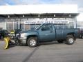Blue Granite Metallic - Silverado 2500HD Work Truck Regular Cab 4x4 Plow Truck Photo No. 1