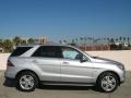 Iridium Silver Metallic 2012 Mercedes-Benz ML 350 4Matic Exterior