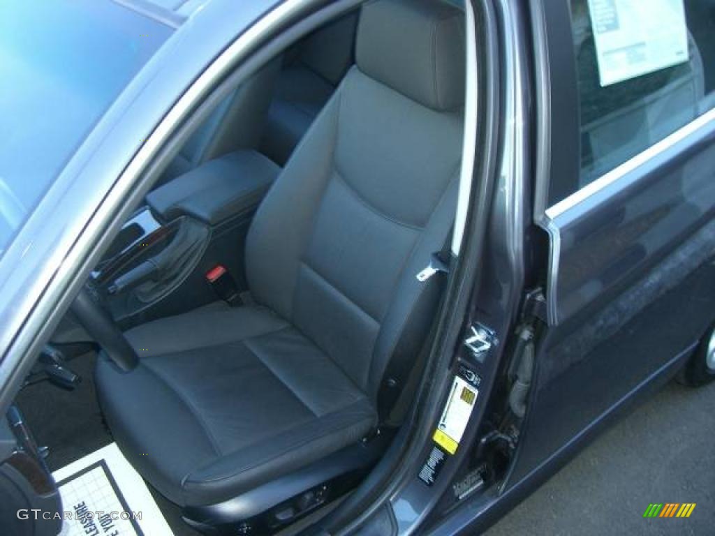 2007 3 Series 335i Sedan - Sparkling Graphite Metallic / Black photo #12