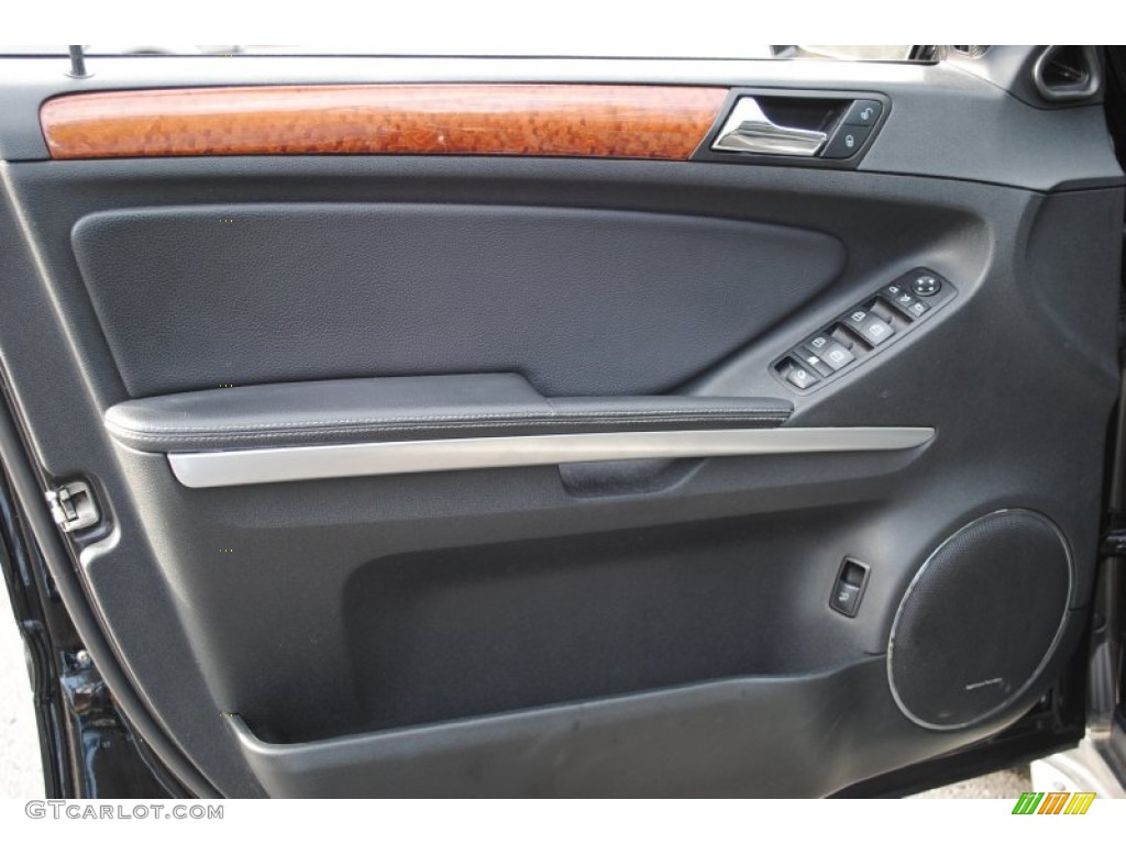 2009 Mercedes-Benz GL 450 4Matic Black Door Panel Photo #59802456