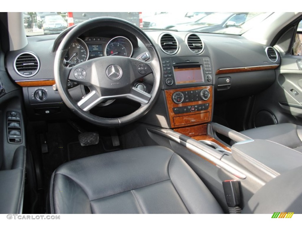 Black Interior 2009 Mercedes-Benz GL 450 4Matic Photo #59802483