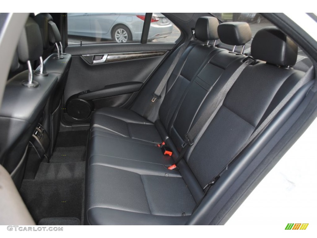Black Interior 2008 Mercedes-Benz C 350 Sport Photo #59802657